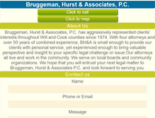 Tablet Screenshot of bruggemanhurst.com
